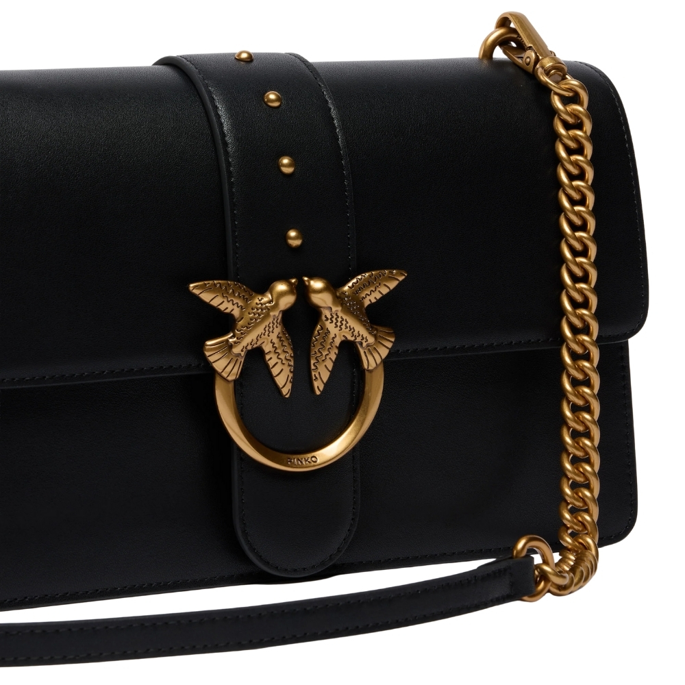 Borsa a mano Pinko media Love Bag One in pelle