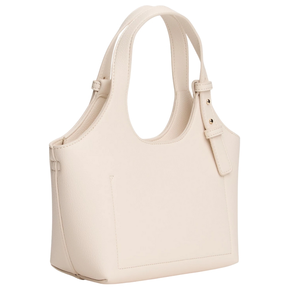 Borsa Tommy Hilfiger tote con logo metallizzato