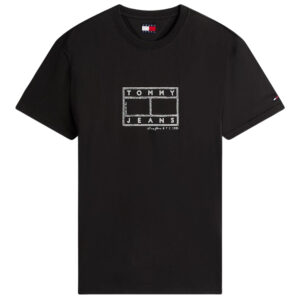 T-Shirt Tommy Jeans con logo a timbro