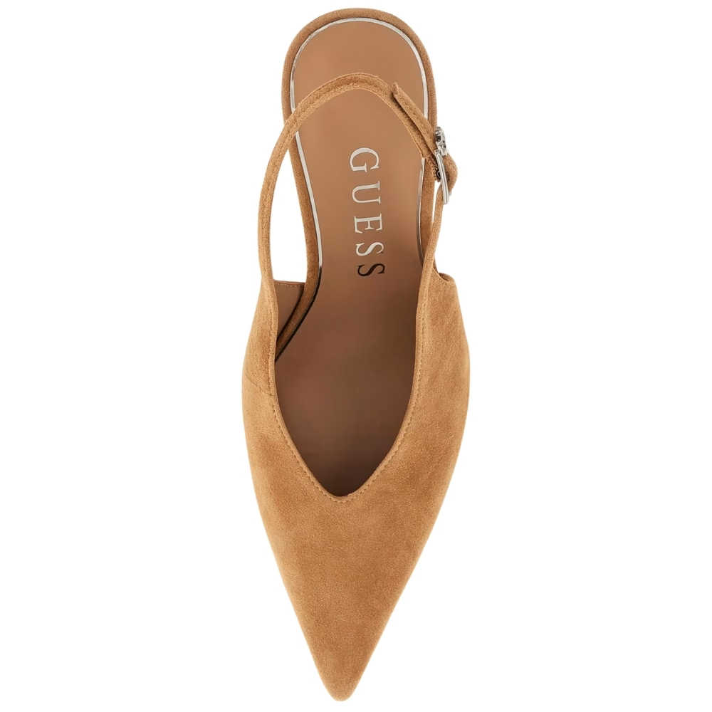 Primo Suede Guess Slingbacks
