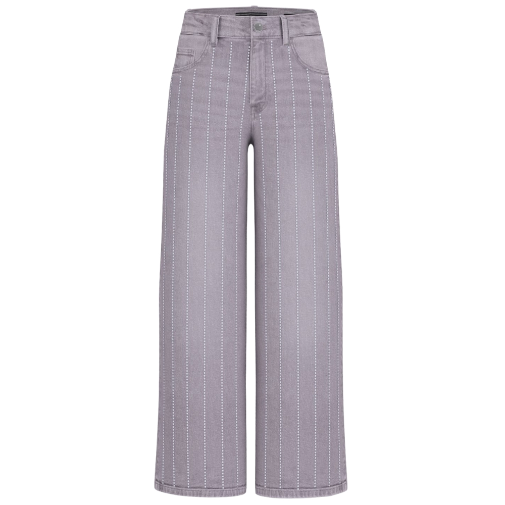 Jeans Guess kids wide leg strass