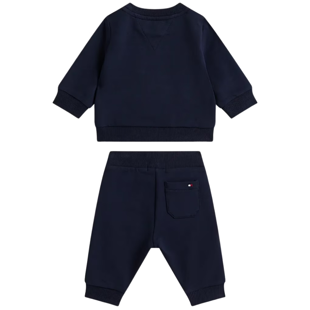 Completo Tommy Hilfiger felpa e jogger con logo