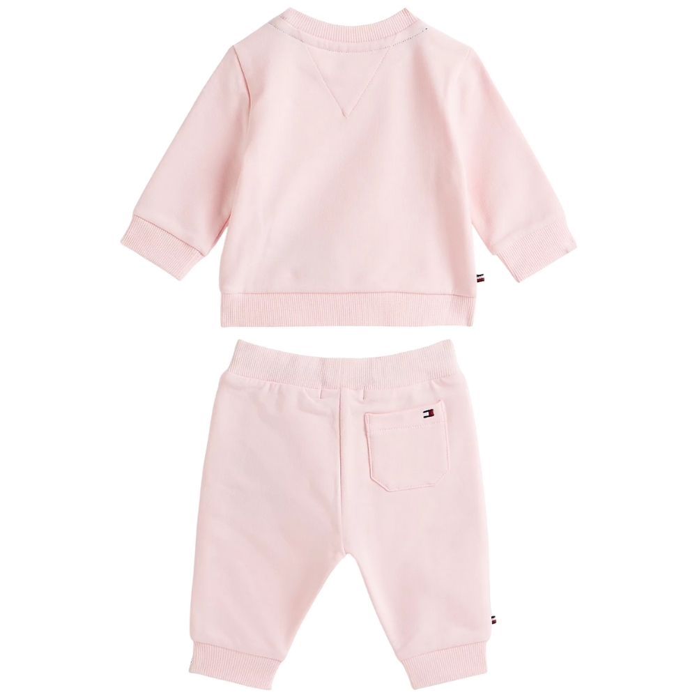 Completo Tommy Hilfiger felpa e jogger con logo