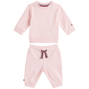 Completo Tommy Hilfiger felpa e jogger con logo