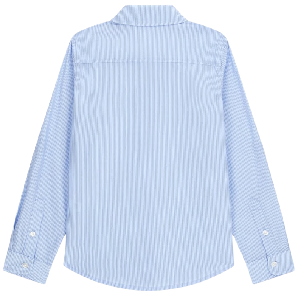 Camicia Guess kids popeline vestibilità regular