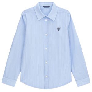 Camicia Guess kids popeline vestibilità regular