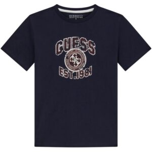 T-shirt Guess kids con logo stampato