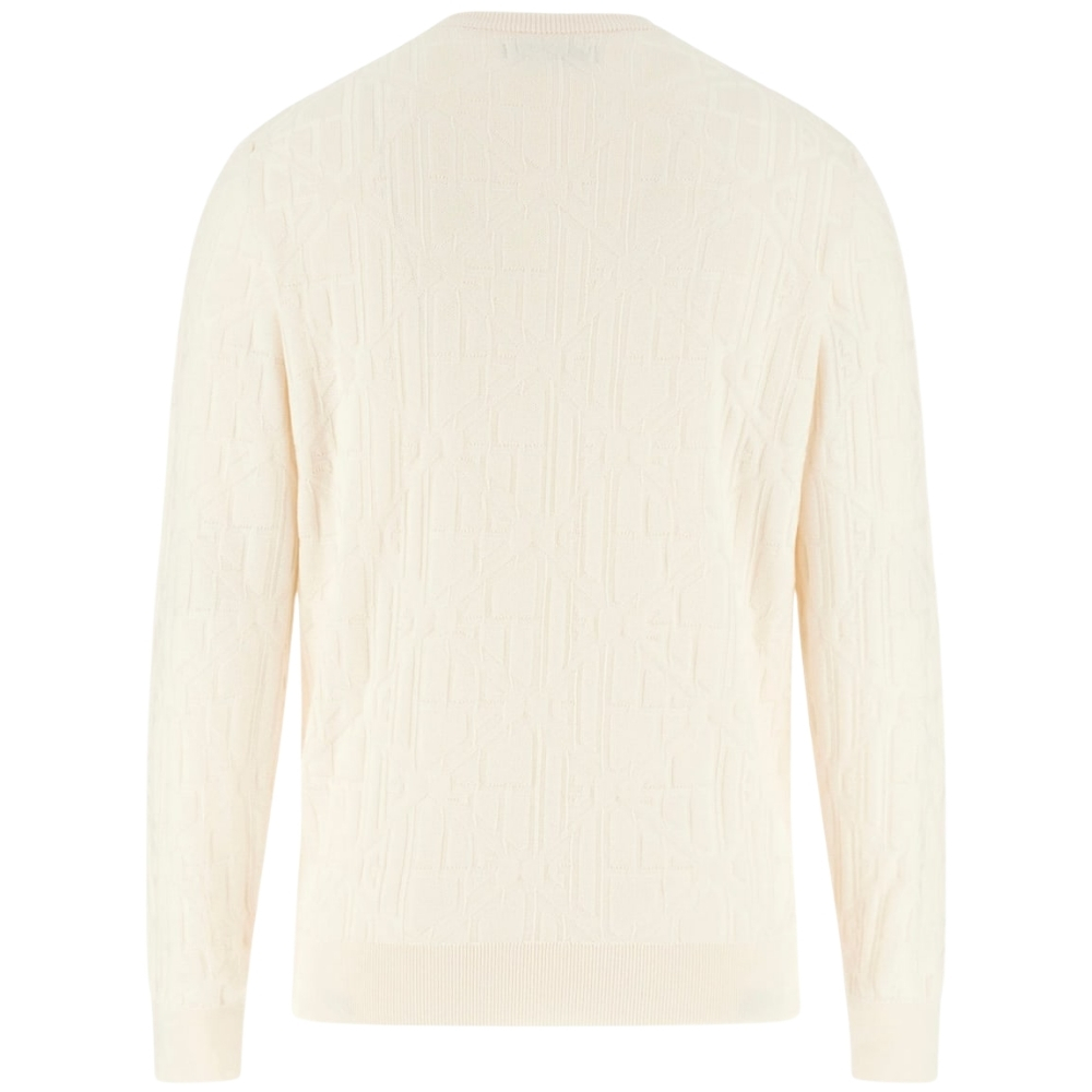 Maglione Guess con logo in rilievo