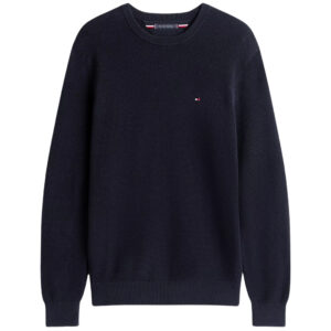 Pullover Tommy Hilfiger con bandierina ricamata