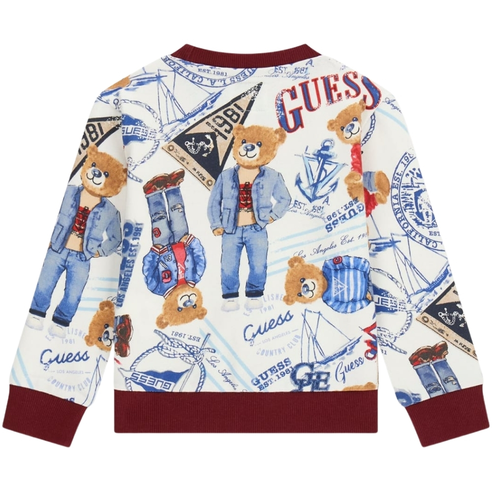 Felpa Guess Stampata