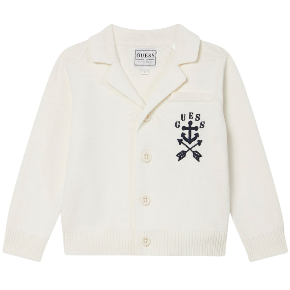Cardigan Guess kids logo