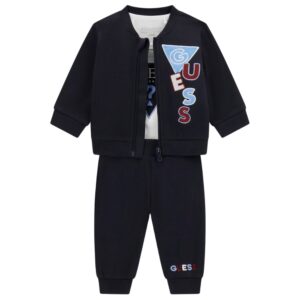 Set felpa, body e pantaloni Guess kids