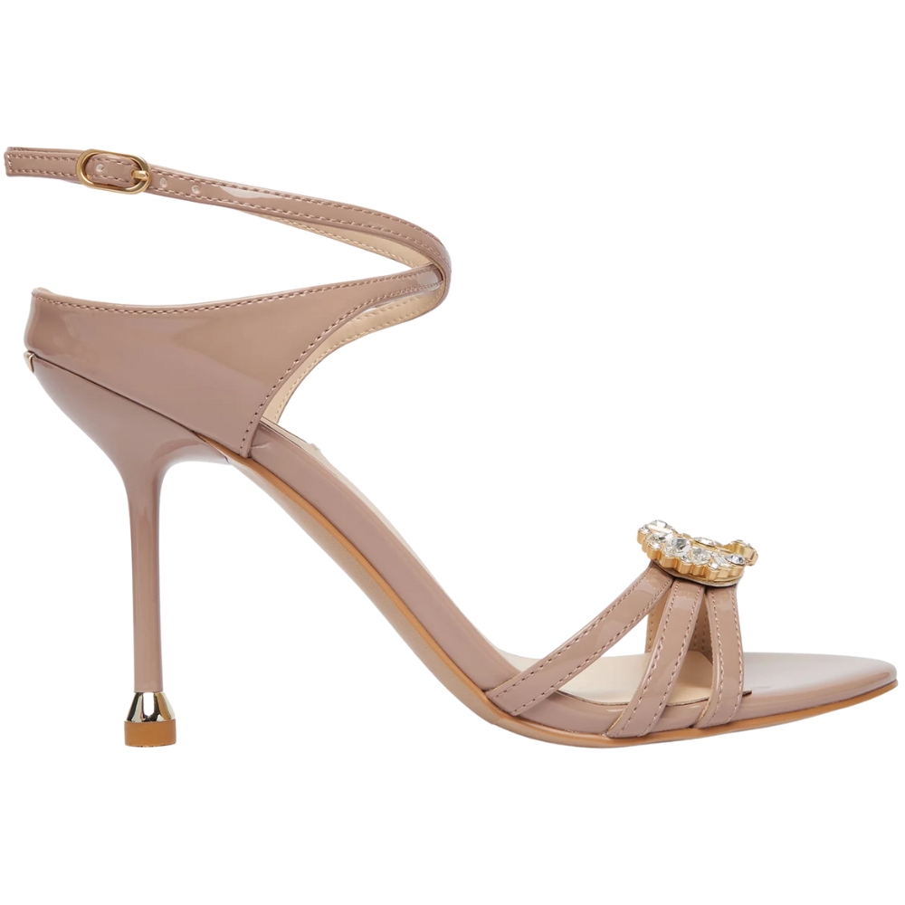 Sandalo Liu Jo tracy 03 con tacco e logo