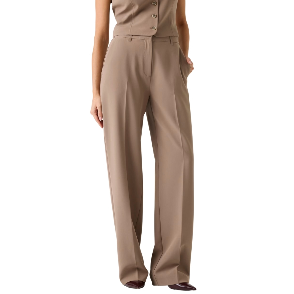 Pantaloni Guess wide leg