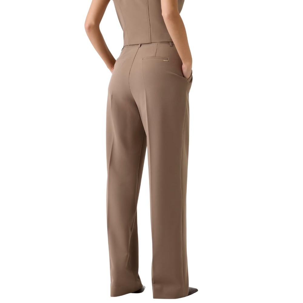 Pantaloni Guess wide leg