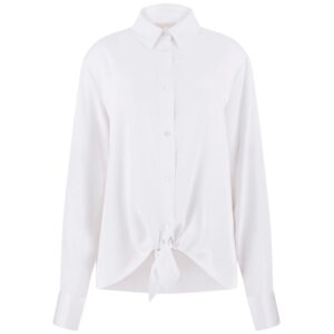 Camicia Guess in raso con fiocco