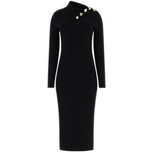 Vestito Guess midi con scollo asimmetrico