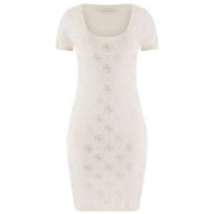 Abito Guess logo all over strass
