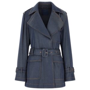 Trench Guess in denim con cintura