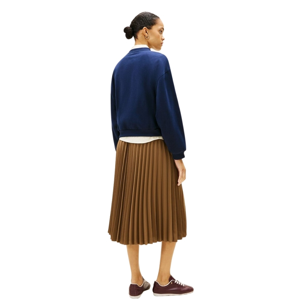 Felpa Tommy Hilfiger con bottoni dorati