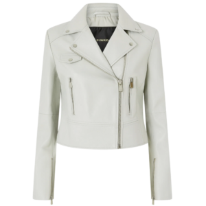 Giacca Pinko chiodo stile biker in nappa