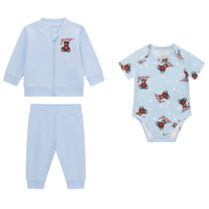 Set tutina e body Guess kids logo