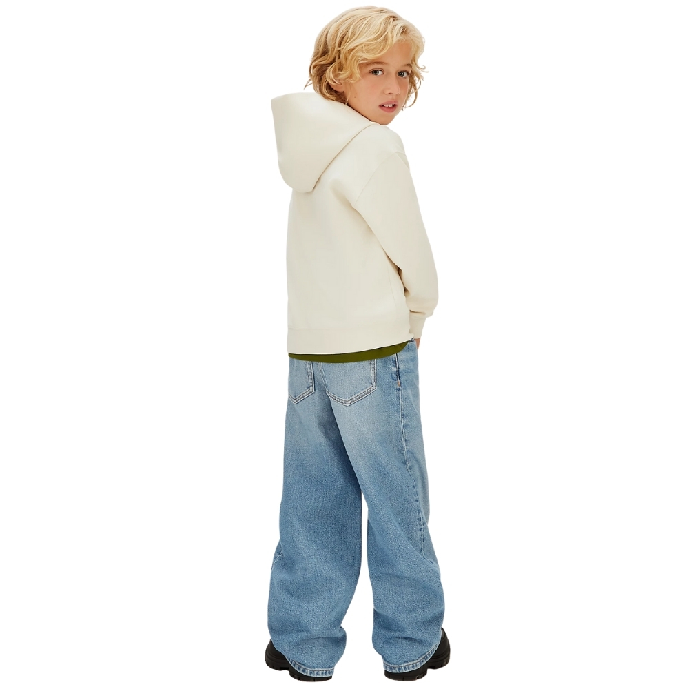 Felpa Calvin Klein oversize con cappuccio e logo