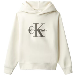 Felpa Calvin Klein oversize con cappuccio e logo
