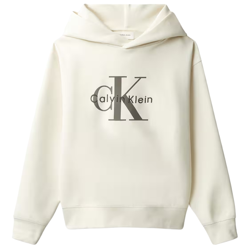 Felpa Calvin Klein oversize con cappuccio e logo