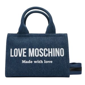 Borsa Love Moschino tracolla denim logo