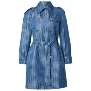 Trench Michael Kors con logo jacquard