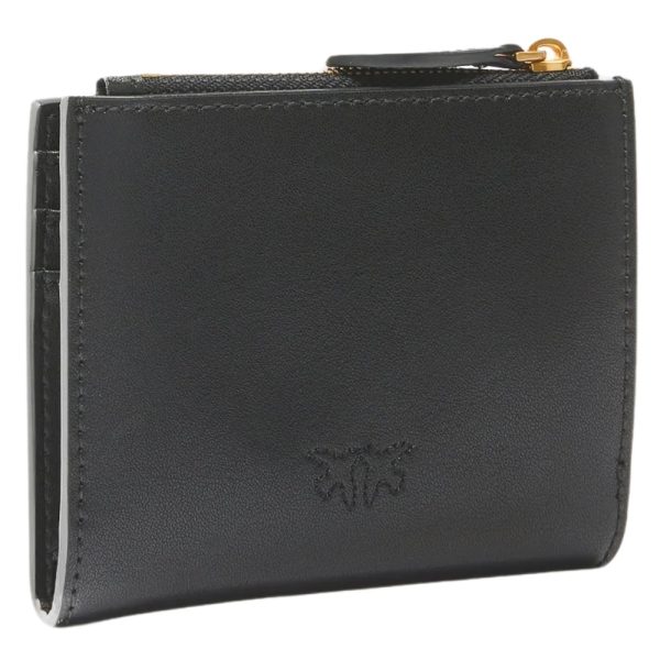 Portafoglio Pinko piccolo in pelle con logo