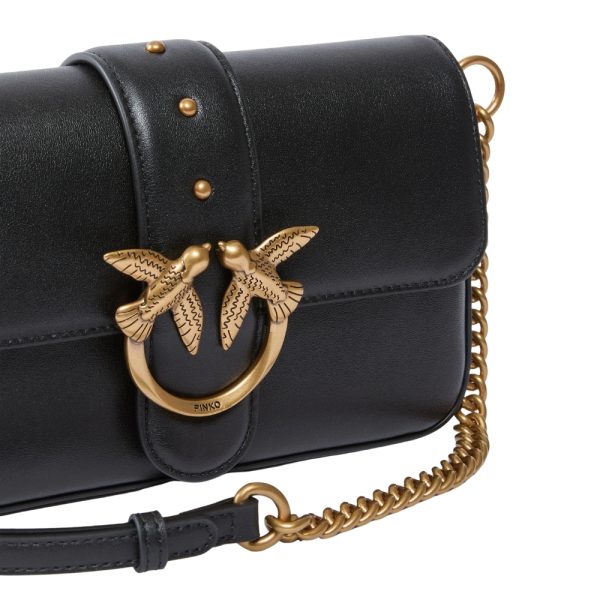 Borsa Pinko a spalla morbida in pelle