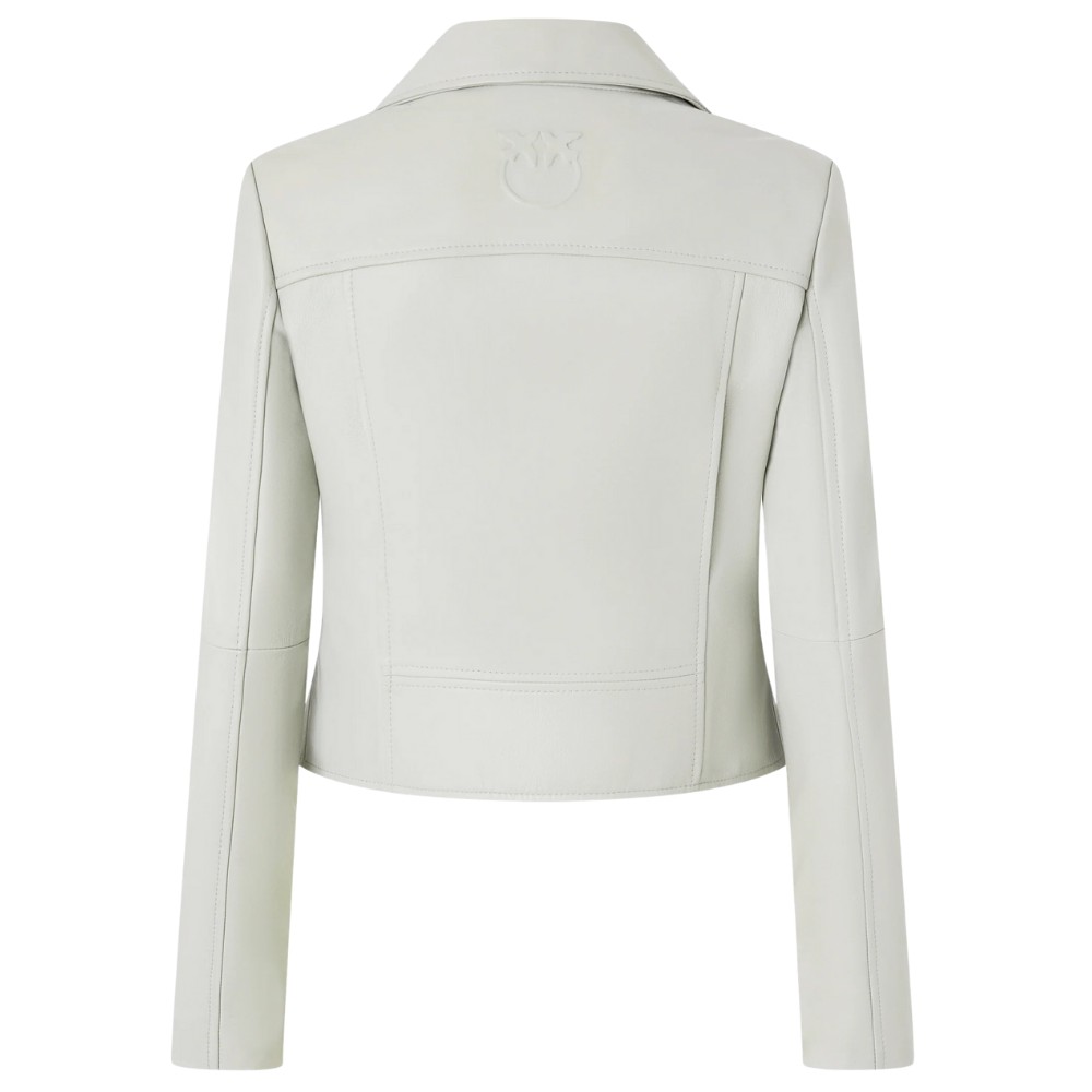 Giacca Pinko chiodo stile biker in nappa - immagine 5