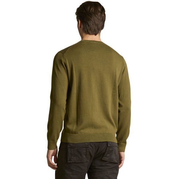 Maglia Aeronautica Militare girocollo in cotone tinto filo