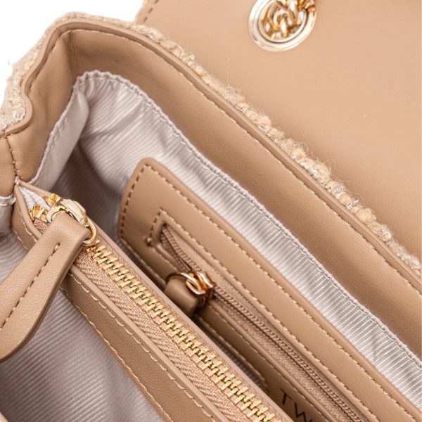 Borsa Twinset tracolla in tweed