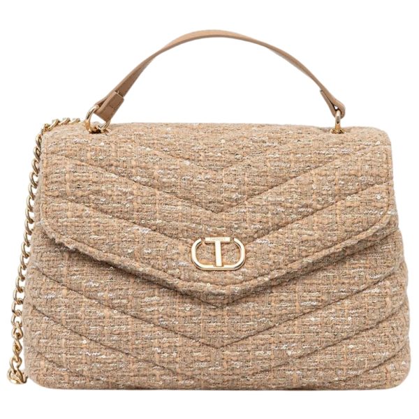 Borsa Twinset tracolla in tweed