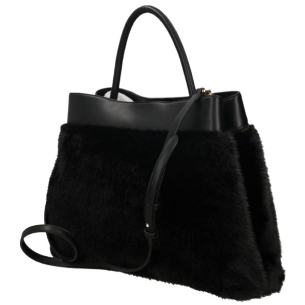 Borsa Twinset in faux fur