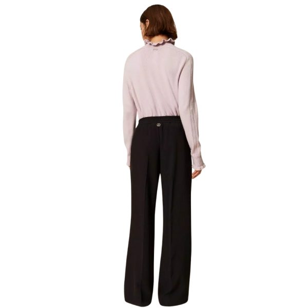 Pantaloni Twinset ampi con coulisse