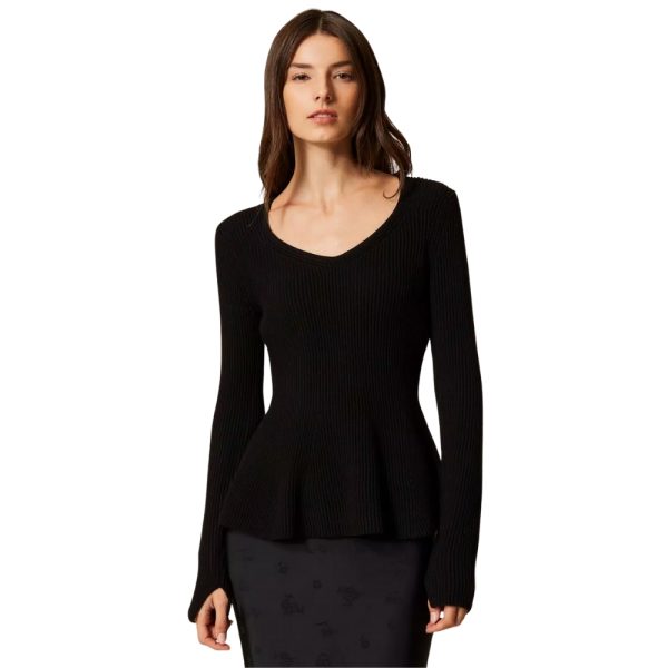 Maglia Twinset a costine