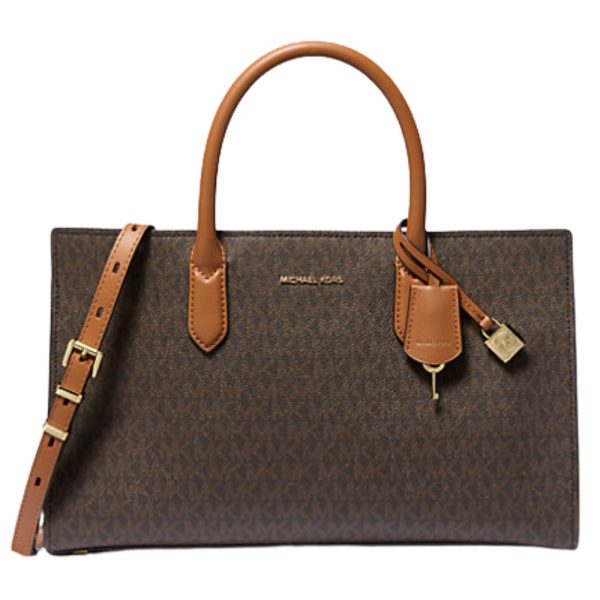 Borsa a mano Michael Kors Scarlett media con logo