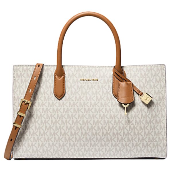 Borsa a mano Michael Kors Scarlett media con logo