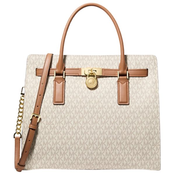 Borsa Michael Kors a mano Hamilton Moderne grande con logo