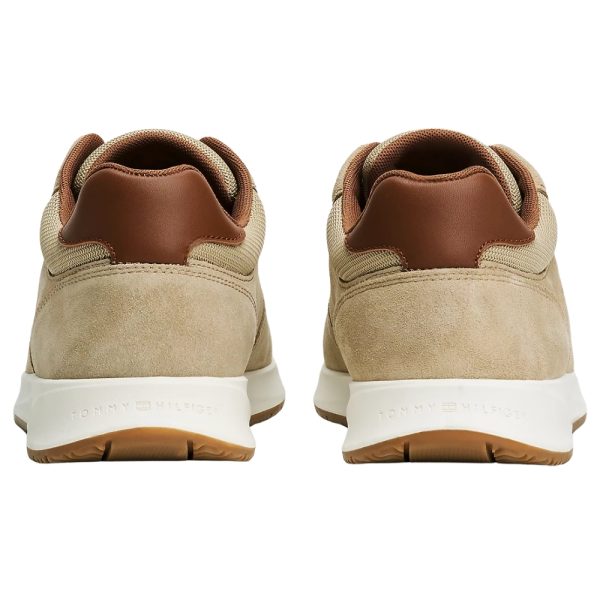 Sneakers Tommy Hilfiger ibride in camoscio