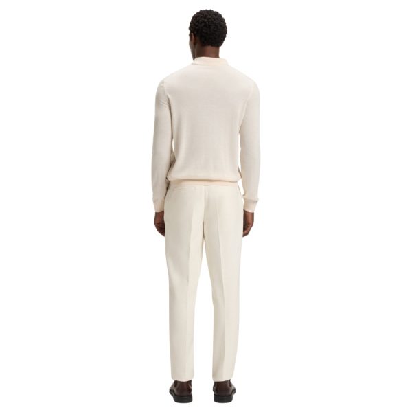Polo Hugo Boss regular fit in maglia di lana vergine