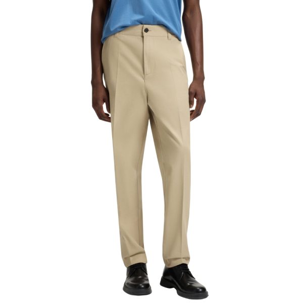 Pantaloni Hugo Boss chino slim fit in twill di cotone mercerizzato