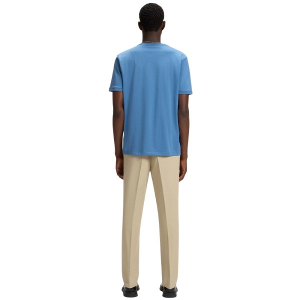 Pantaloni Hugo Boss chino slim fit in twill di cotone mercerizzato