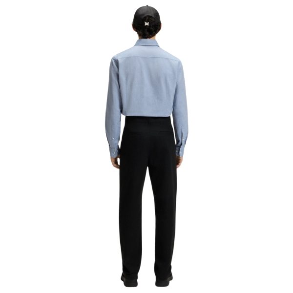 Pantaloni Hugo Boss chino slim fit in twill di cotone mercerizzato