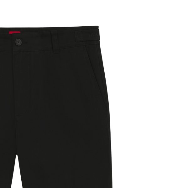 Pantaloni Hugo Boss chino slim fit in twill di cotone mercerizzato
