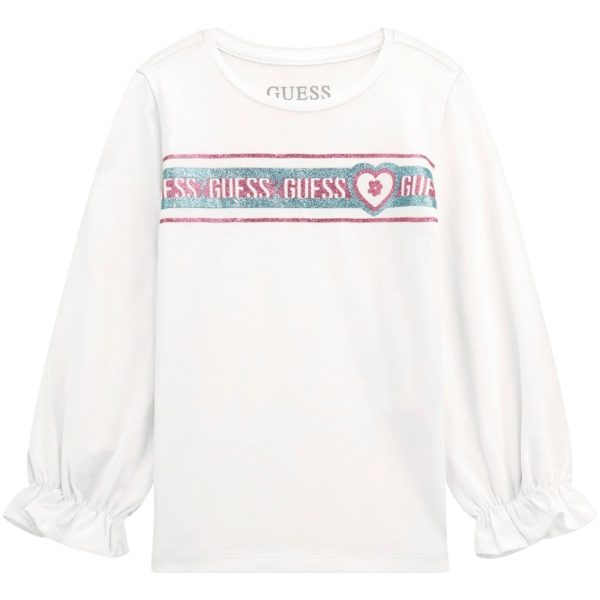 Maglia Guess maniche lunghe arricciate